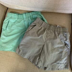 Columbia PFG Omni-shade boys swim trunks bundle